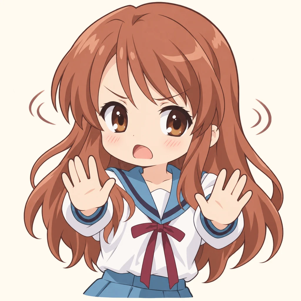 Mikuru Asahina 表情包 8