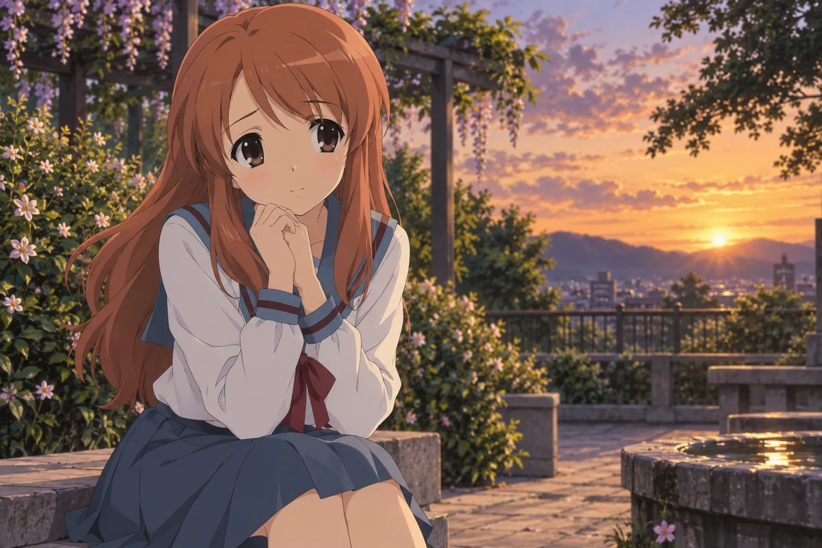 朝比奈みくる AI 插画