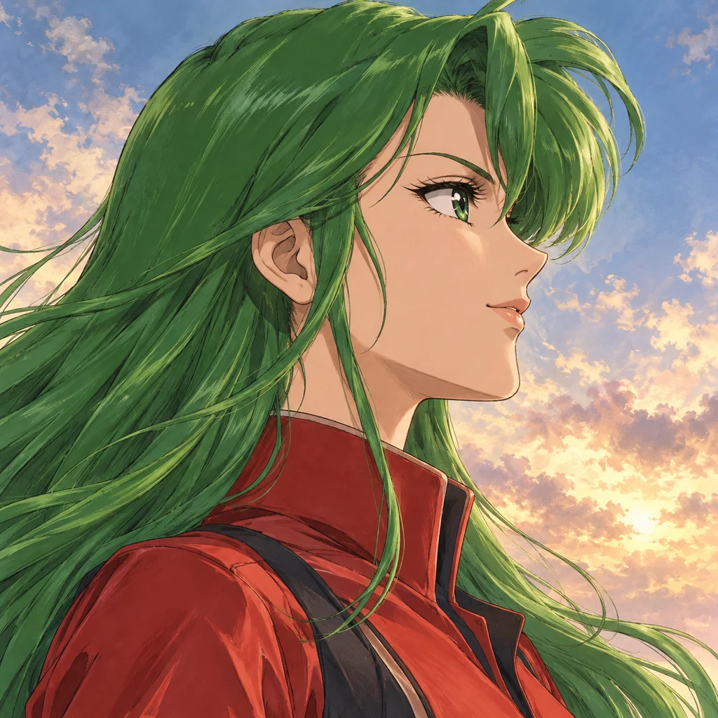 米莉亚·法莉娜 AI 辅助角色插画