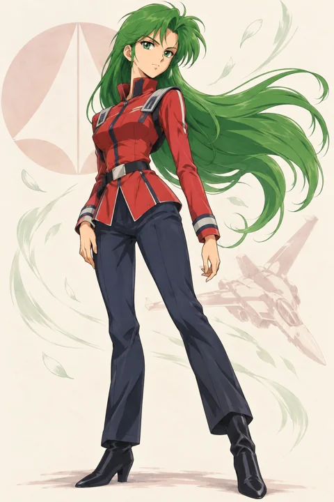 Milia Fallyna Jenius角色示意插画