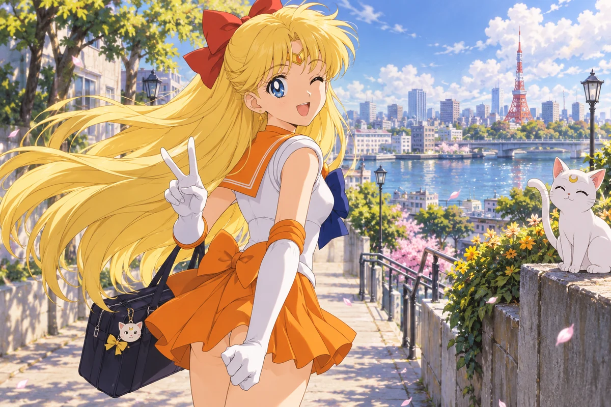 Minako Aino AI 插画
