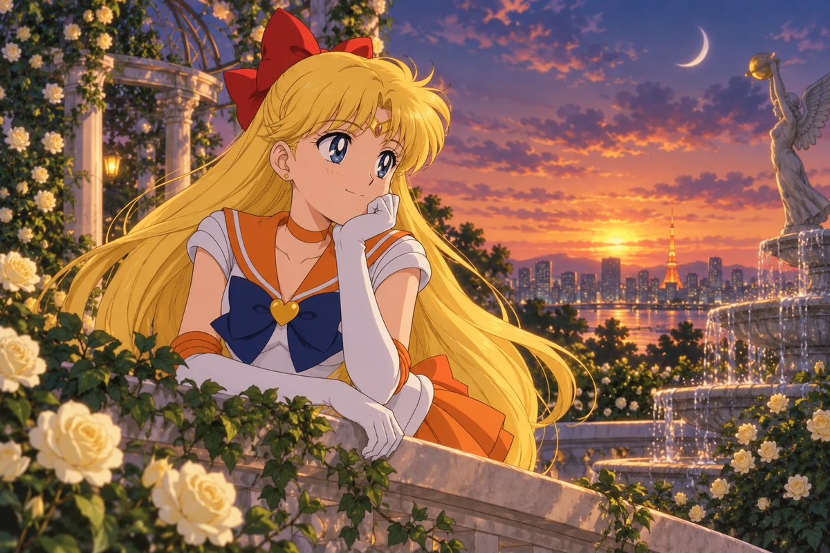 Minako Aino AI 插画