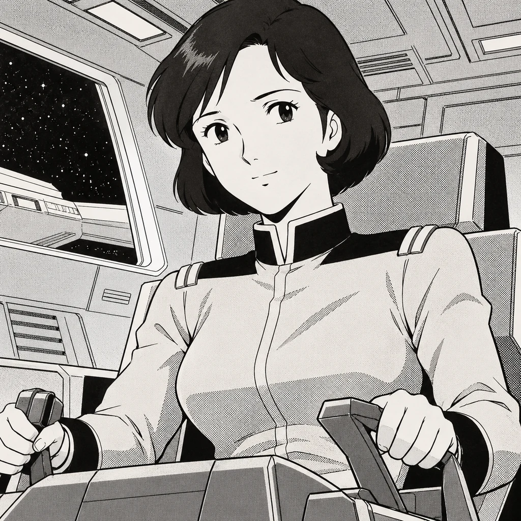 Mirai Yashima AI 辅助角色插画