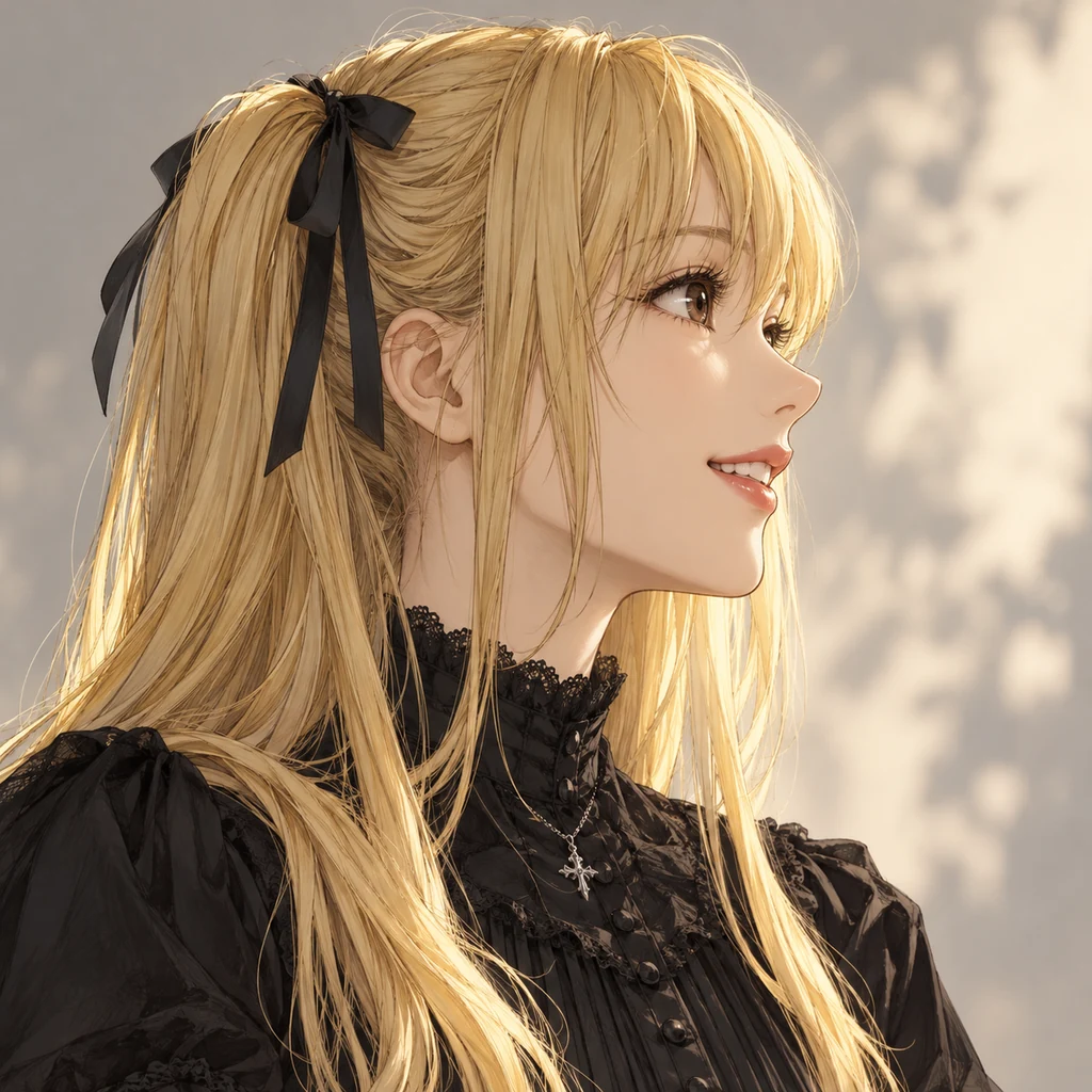 Misa Amane AI 辅助角色插画