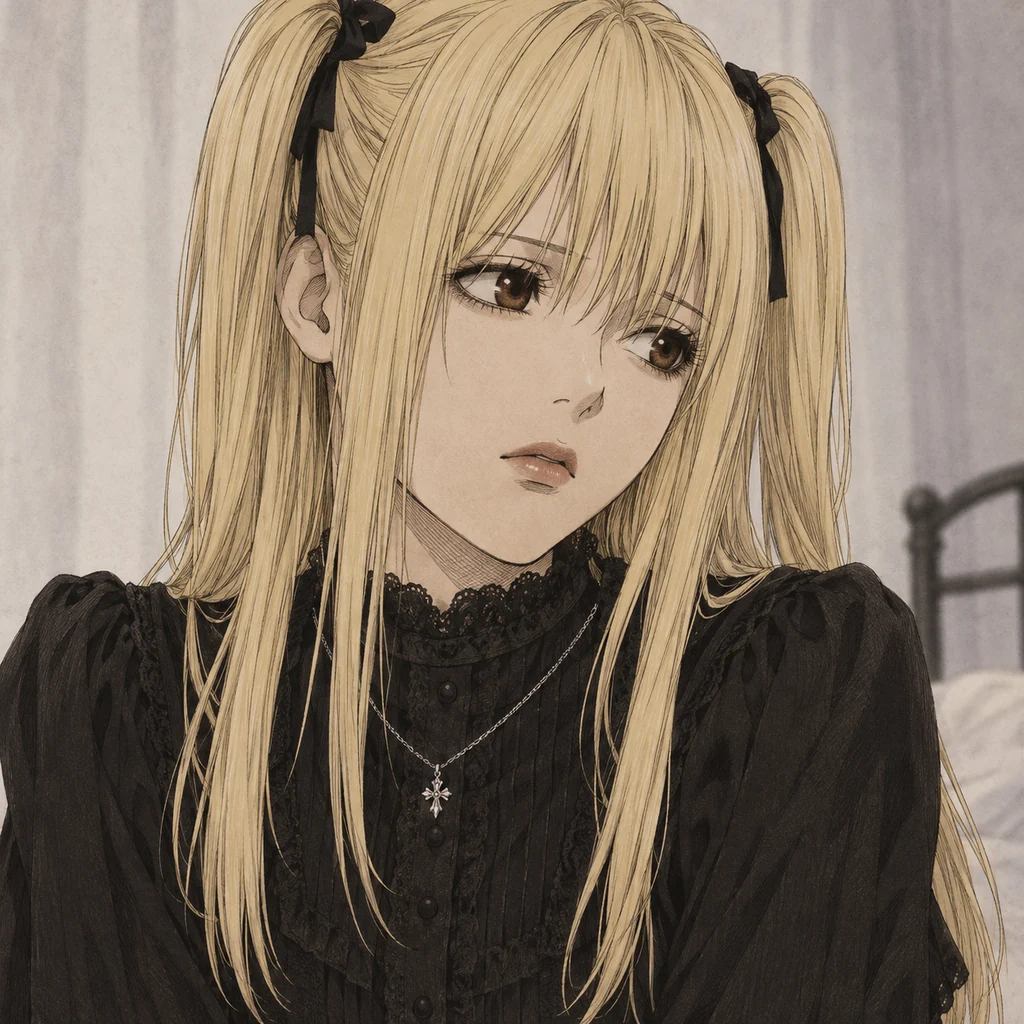 Misa Amane AI 辅助角色插画