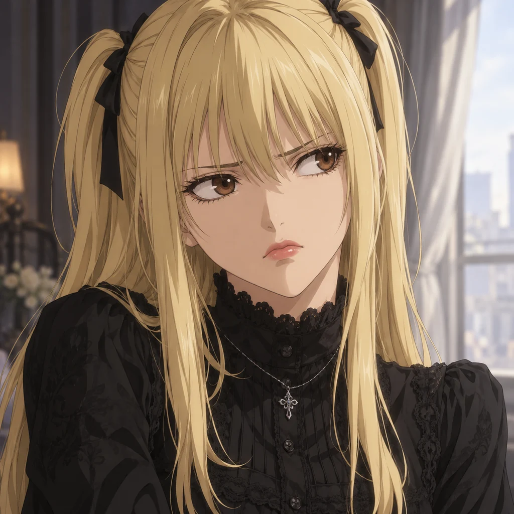 Misa Amane AI 辅助角色插画