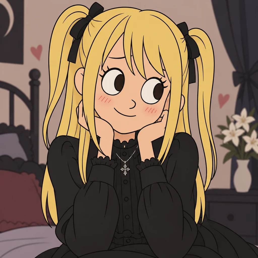 Misa Amane AI 辅助角色插画