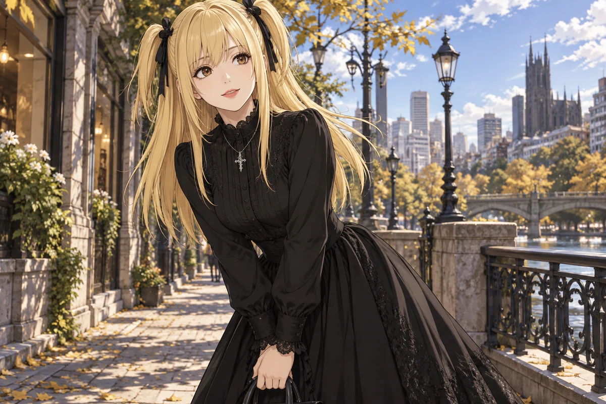 Misa Amane AI 插画