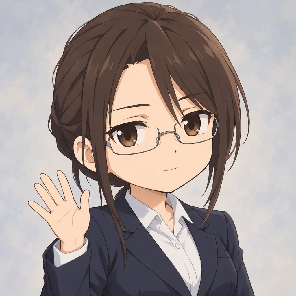 Misaki Kirihara AI 辅助角色插画