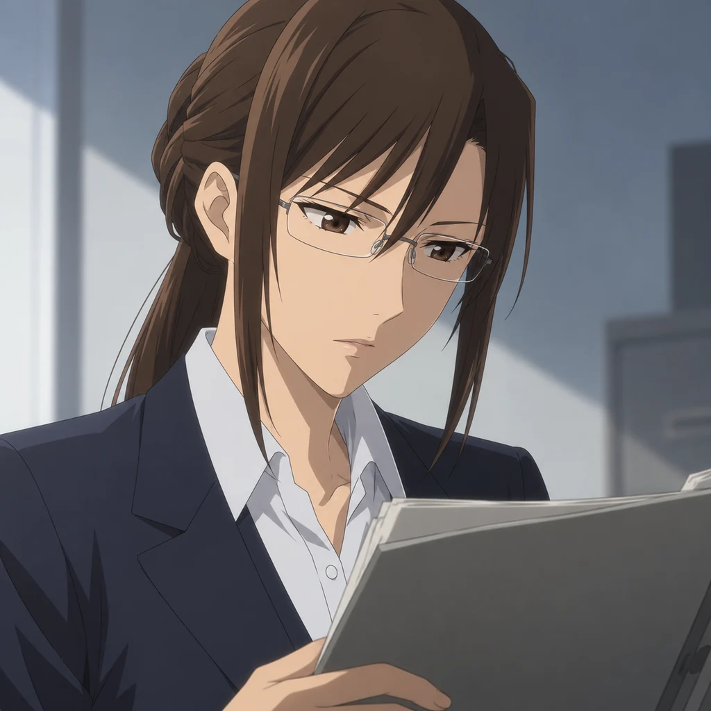 Misaki Kirihara AI 辅助角色插画