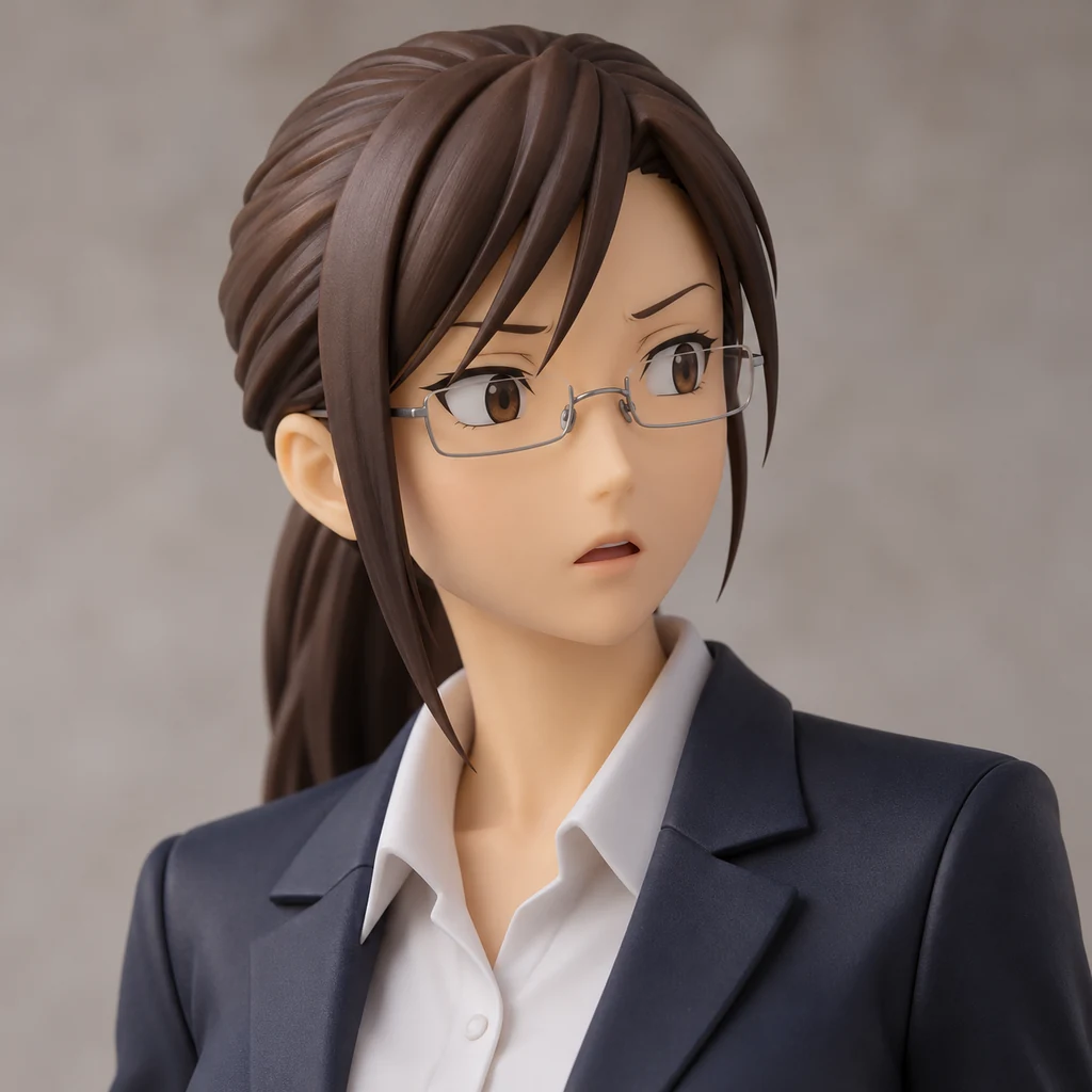 Misaki Kirihara AI 辅助角色插画