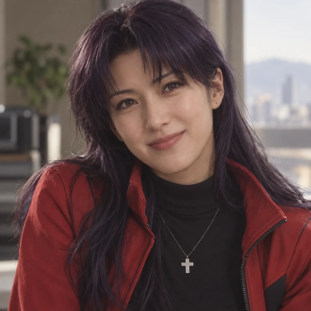카츠라기 미사토 실사풍 AI 초상화