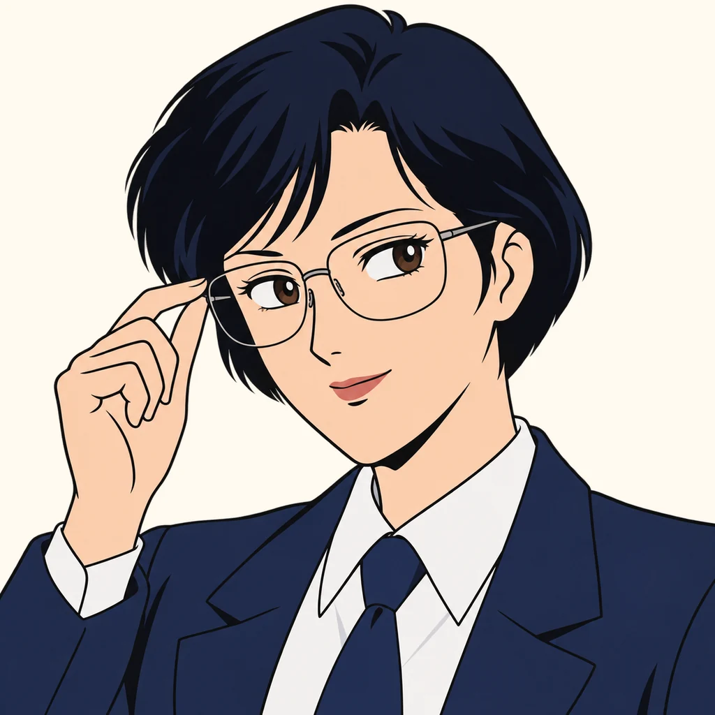 Mitsuko Asatani AI 辅助角色插画