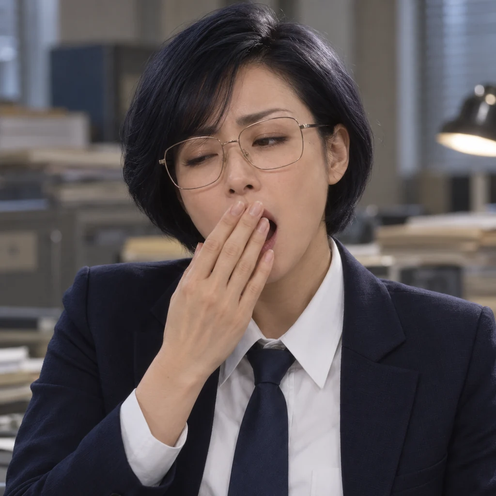 Mitsuko Asatani live-action AI portrait