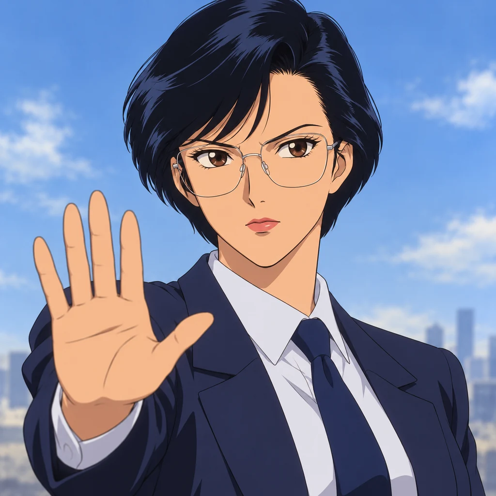 Mitsuko Asatani AI 辅助角色插画