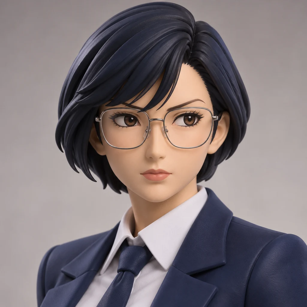Mitsuko Asatani AI 辅助角色插画