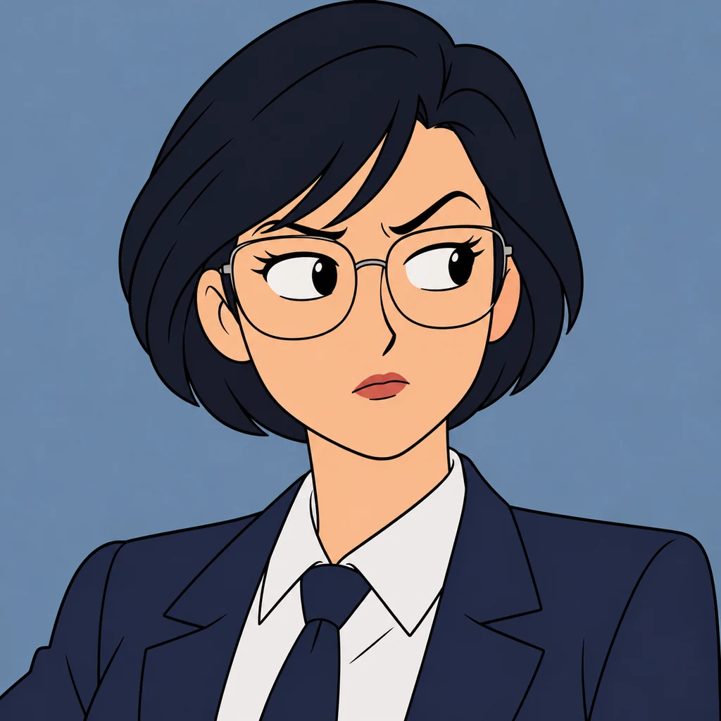 Mitsuko Asatani AI 辅助角色插画
