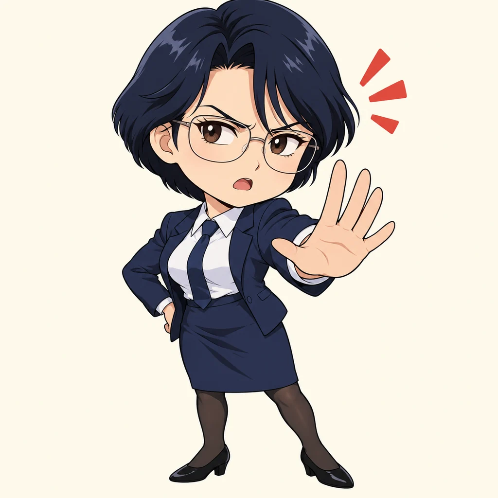 Mitsuko Asatani 表情包 2