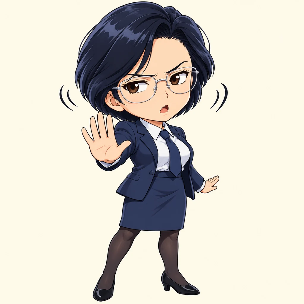 Mitsuko Asatani 表情包 8