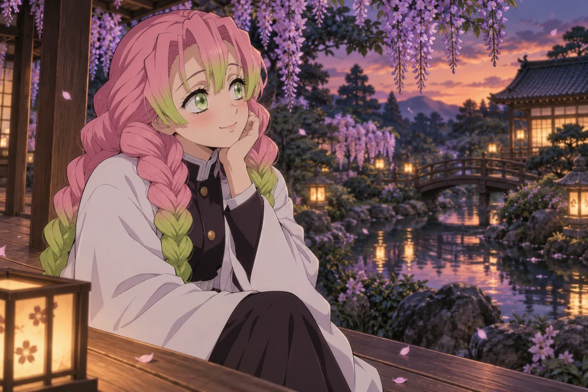 Mitsuri Kanroji AI 插画