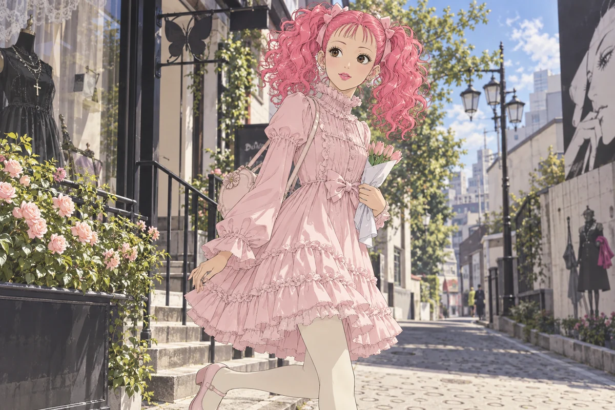 Miwako Sakurada AI 插画