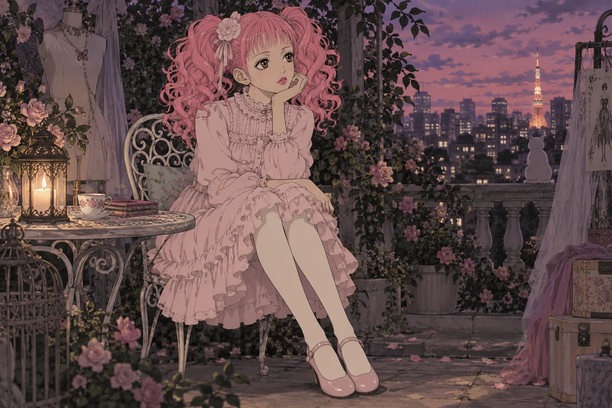 Miwako Sakurada AI 插画