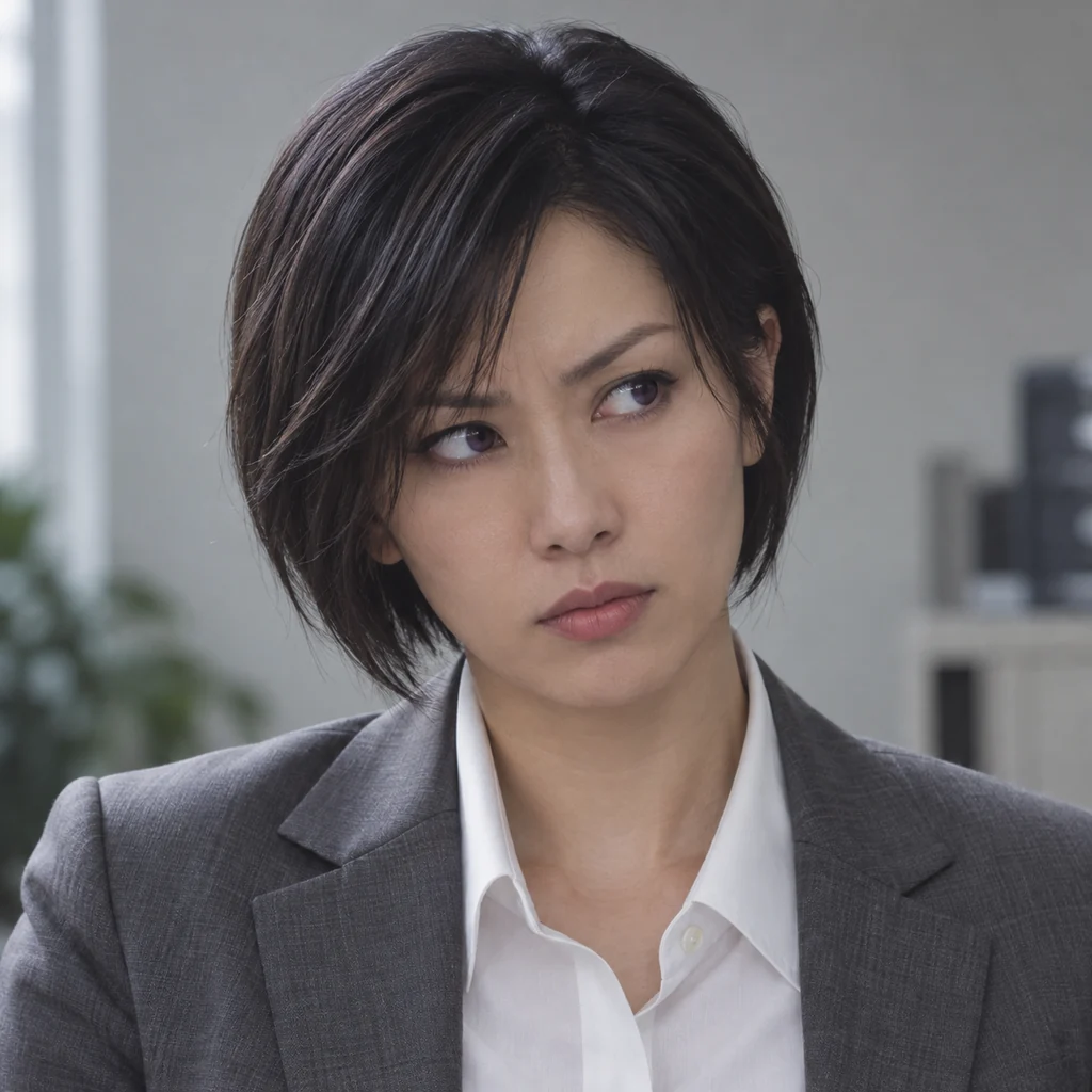 Miwako Sato live-action AI portrait