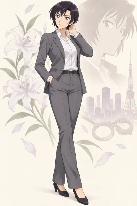 Miwako Sato角色示意插画