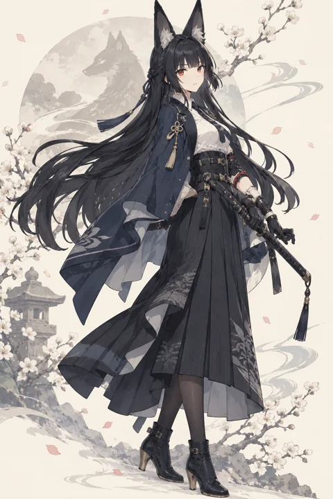 Hoshimi Miyabi角色示意插画
