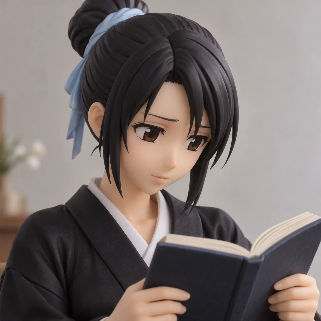 Momo Hinamori AI 辅助角色插画