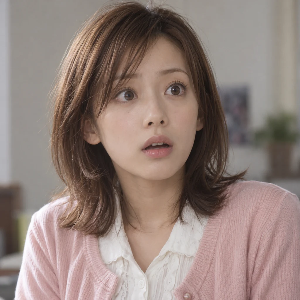 Nana Komatsu live-action AI portrait