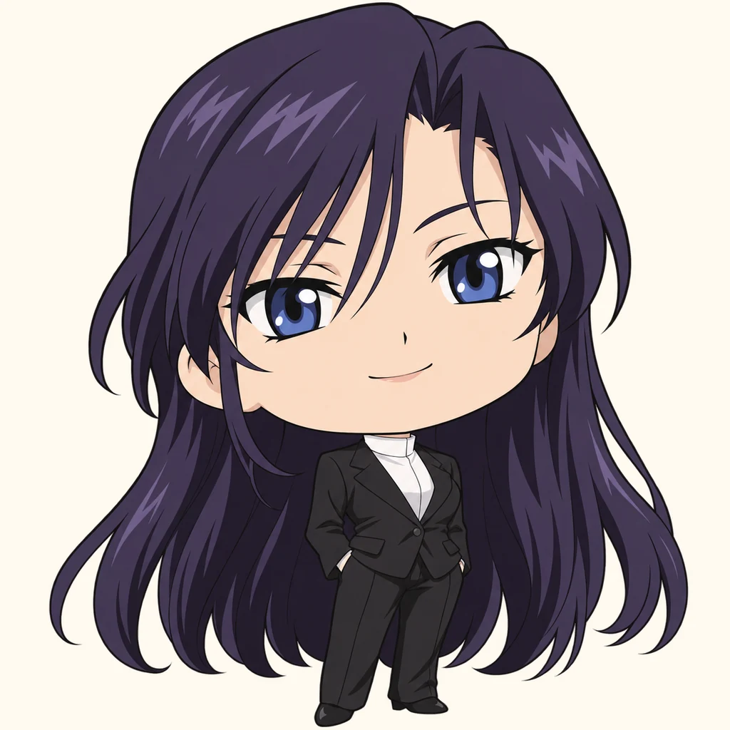 Nancy Makuhari AI 辅助角色插画