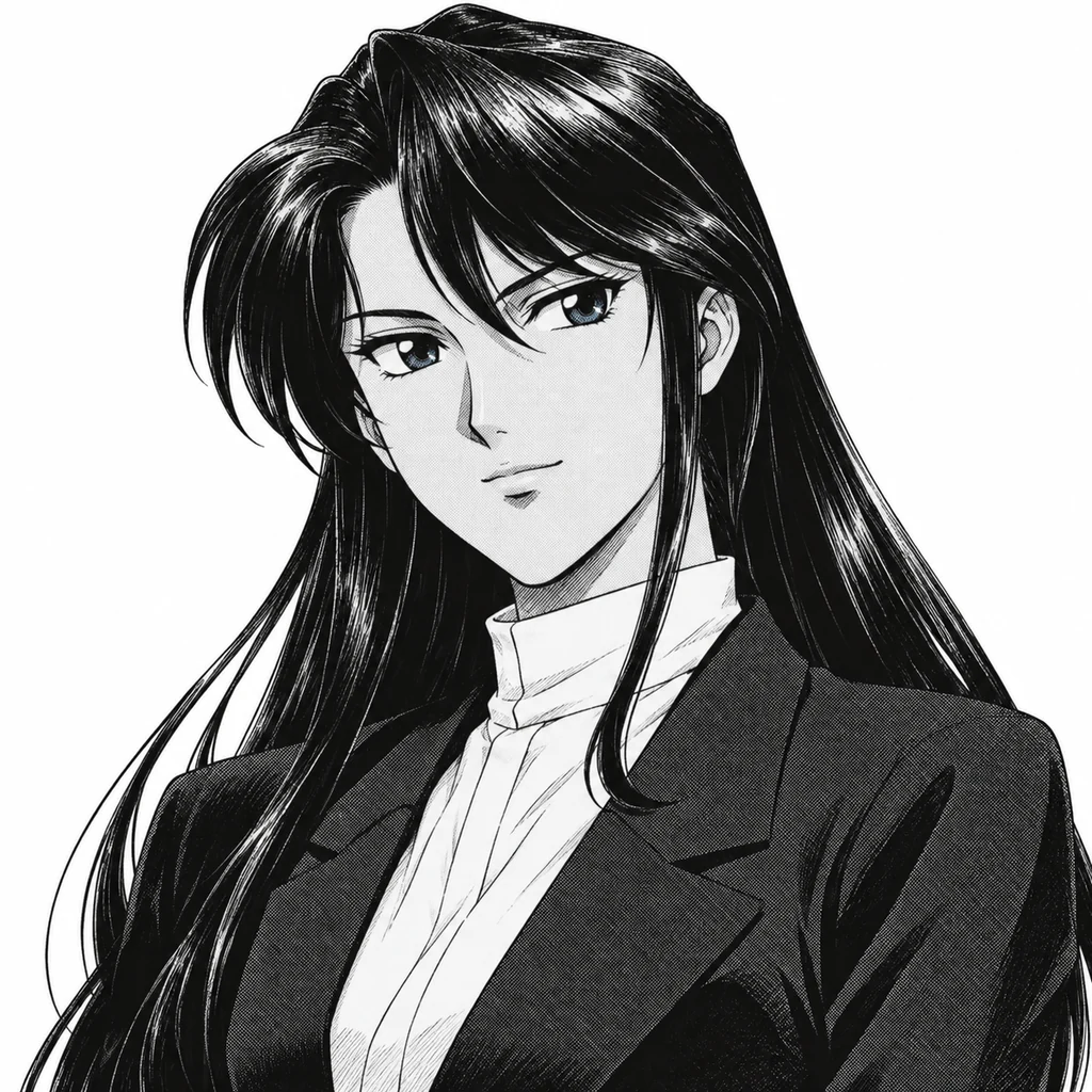Nancy Makuhari AI 辅助角色插画