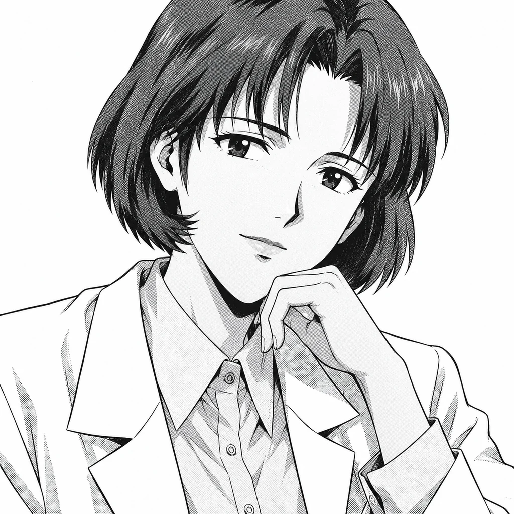 Naoko Akagi AI 辅助角色插画