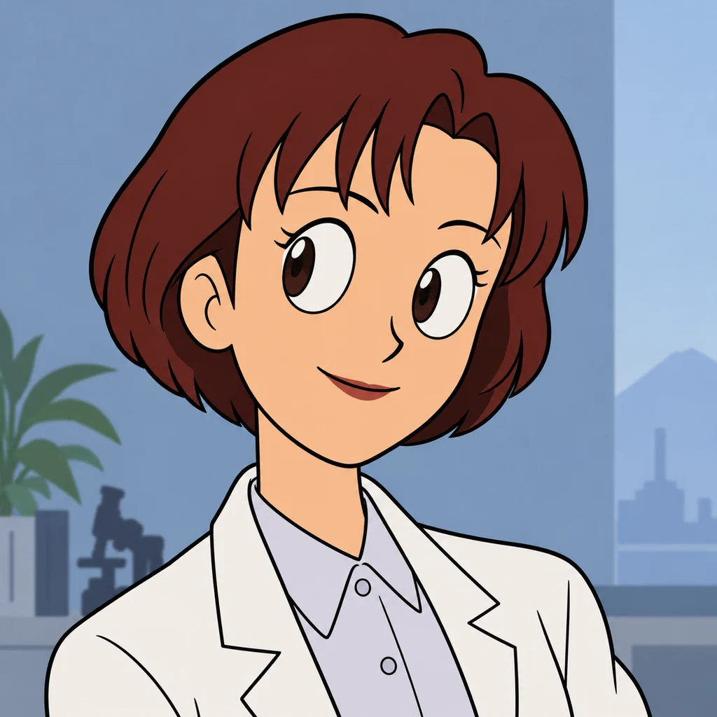 Naoko Akagi AI 辅助角色插画