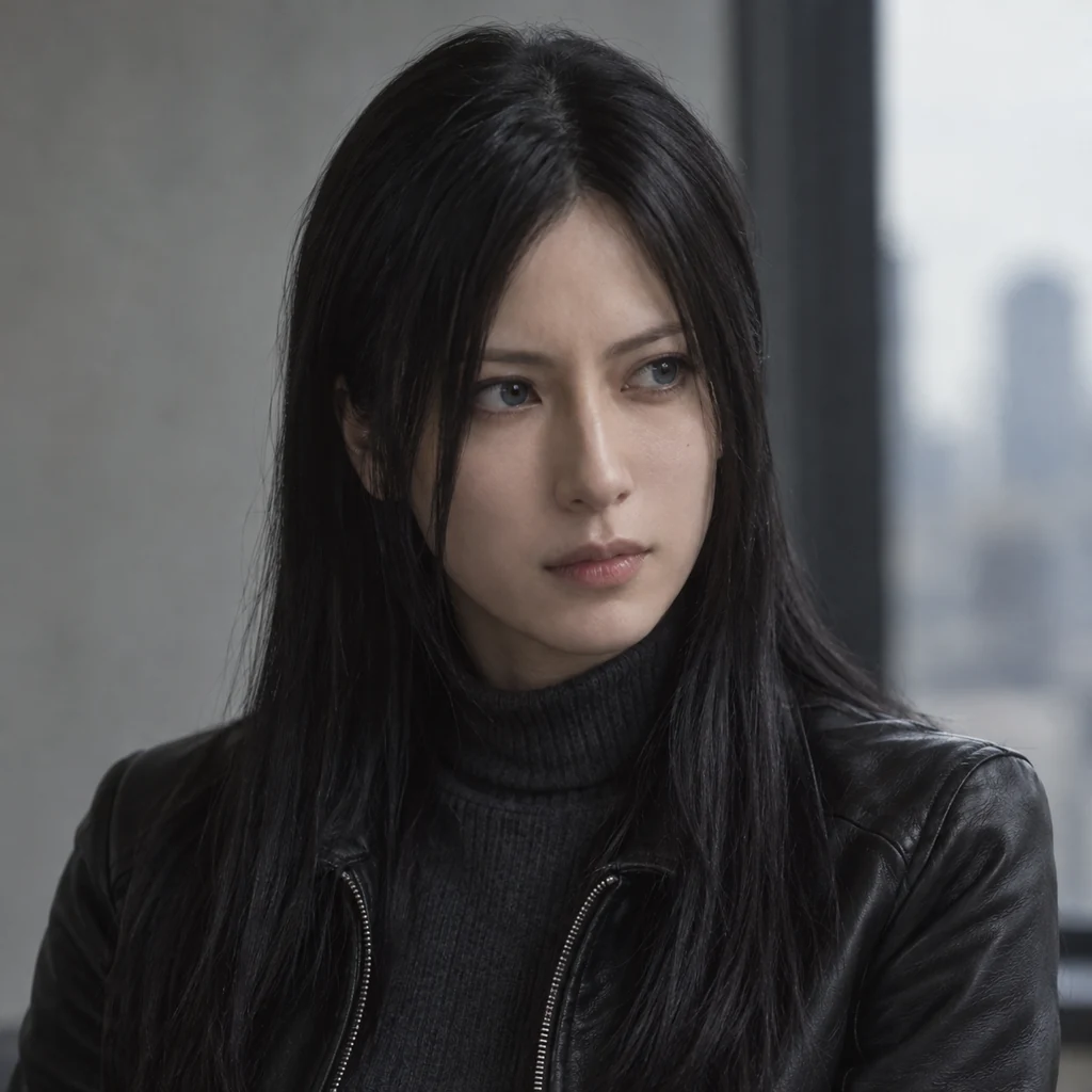 미소라 나오미 실사풍 AI 초상화