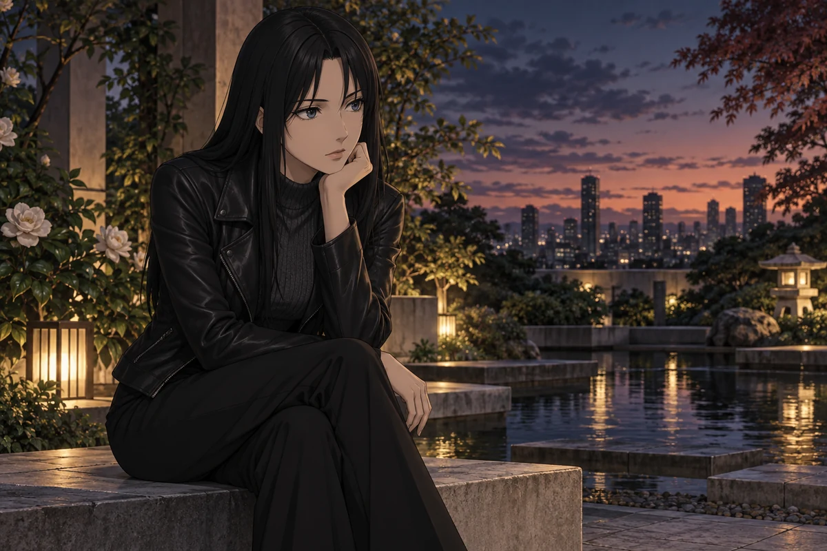 南空直美 AI 插画