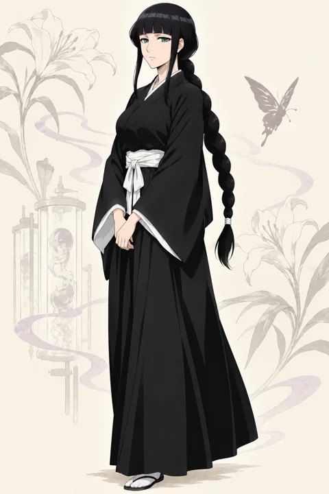 Nemu Kurotsuchi角色示意插画