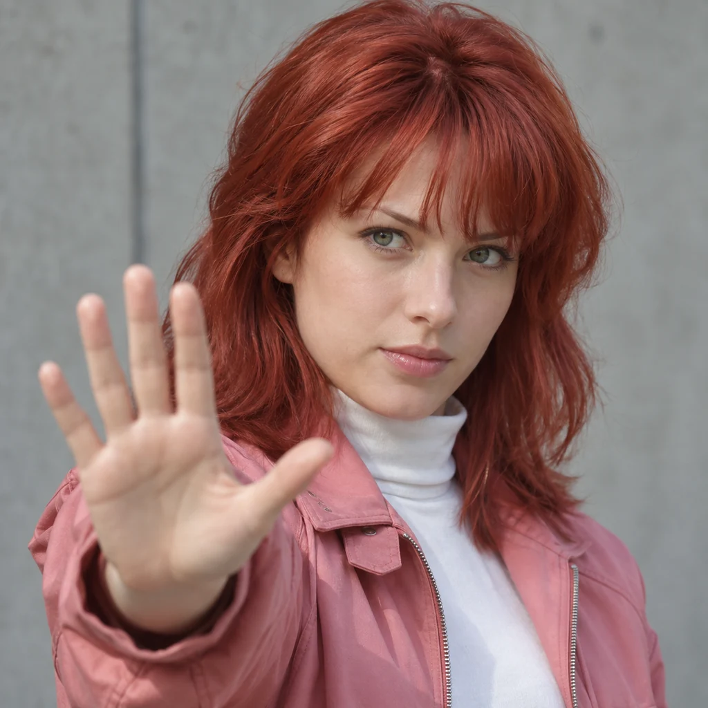 Nene Romanova live-action AI portrait