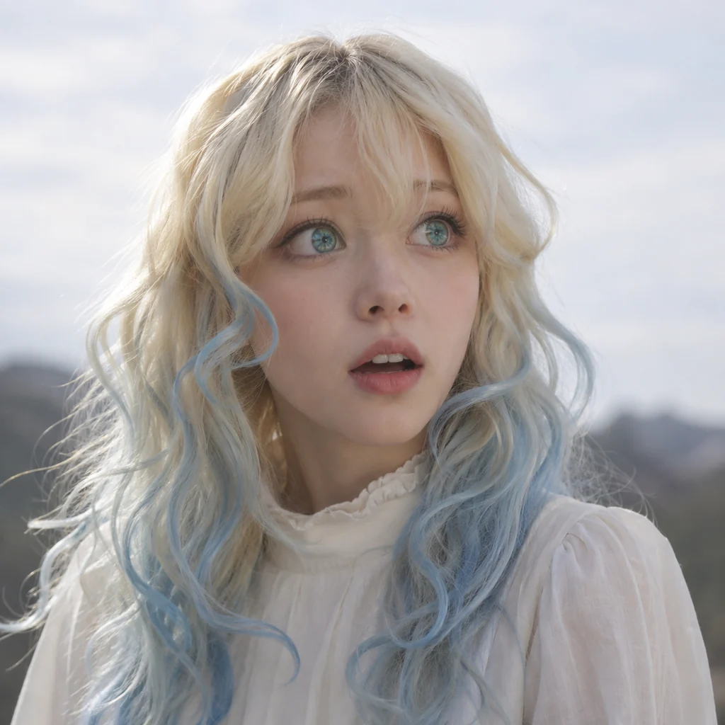 ニア・テッペリンの実写風AIポートレート