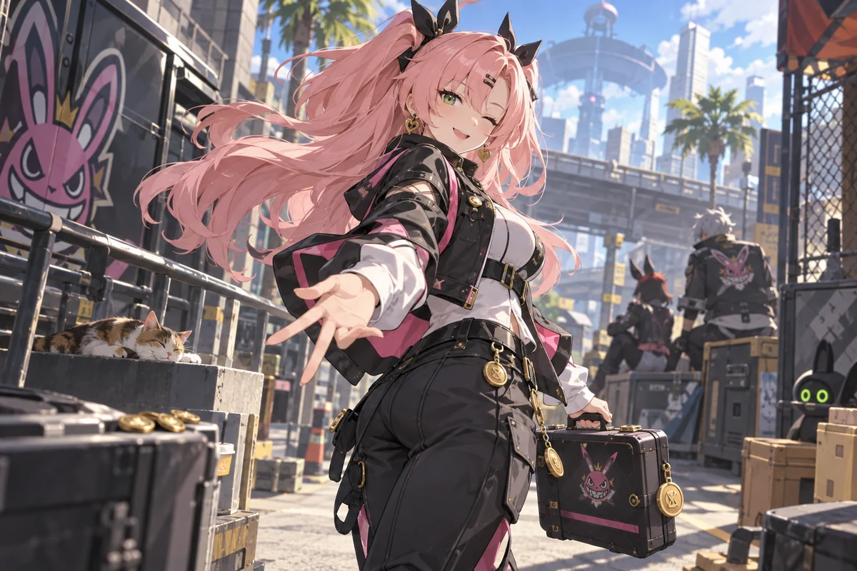 니콜 데마라 AI 插画