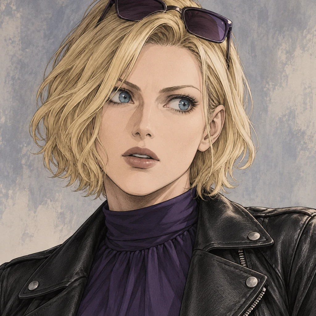 니나 윌리엄스 AI 辅助角色插画