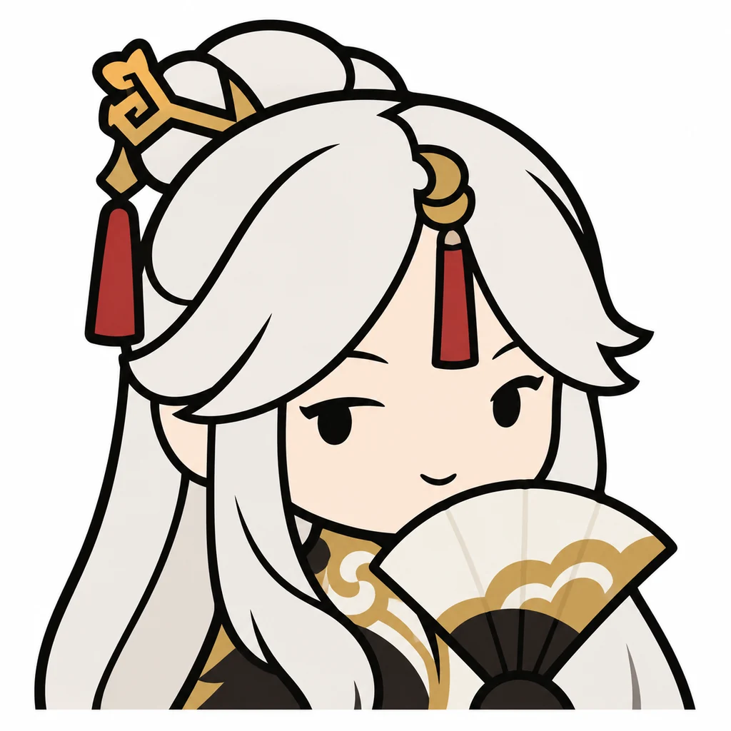 凝光 AI 辅助角色插画