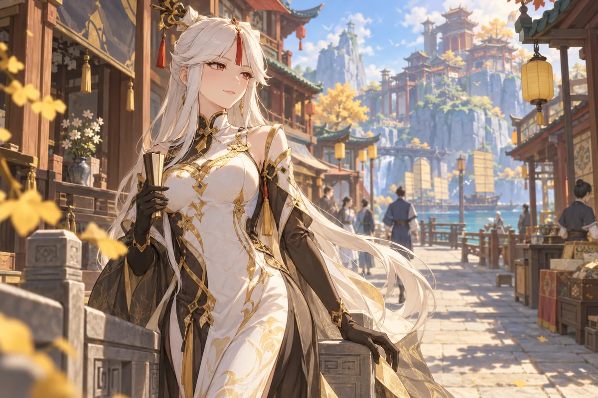 凝光 AI 插画