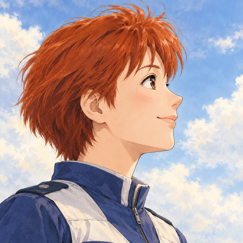 泉野明 AI 辅助角色插画