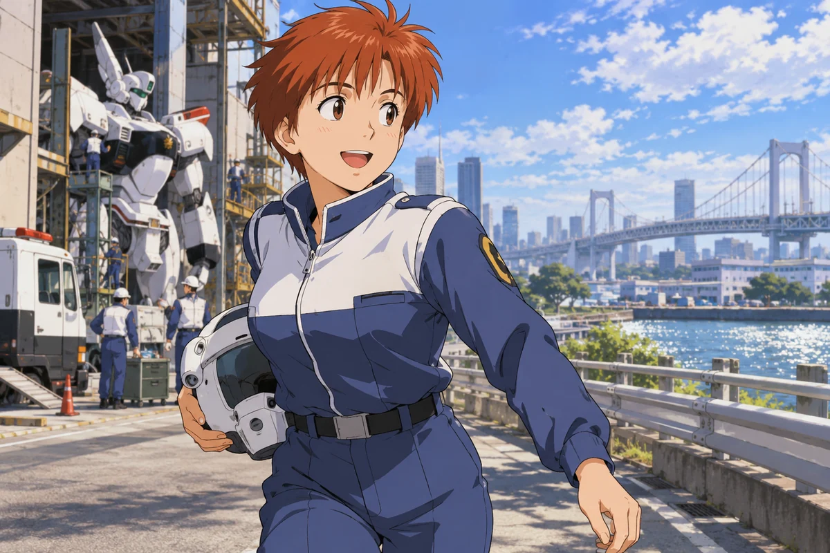 泉野明 AI 插画