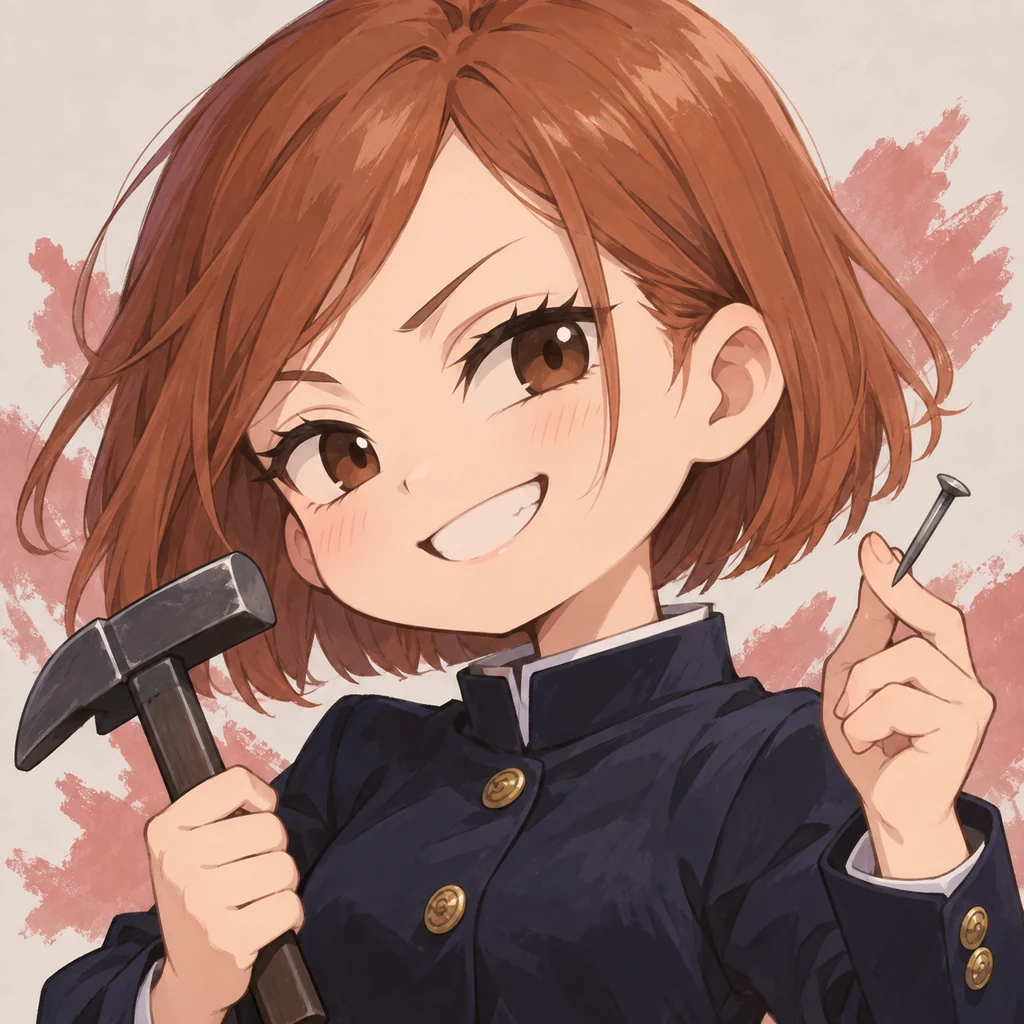 Nobara Kugisaki AI 辅助角色插画