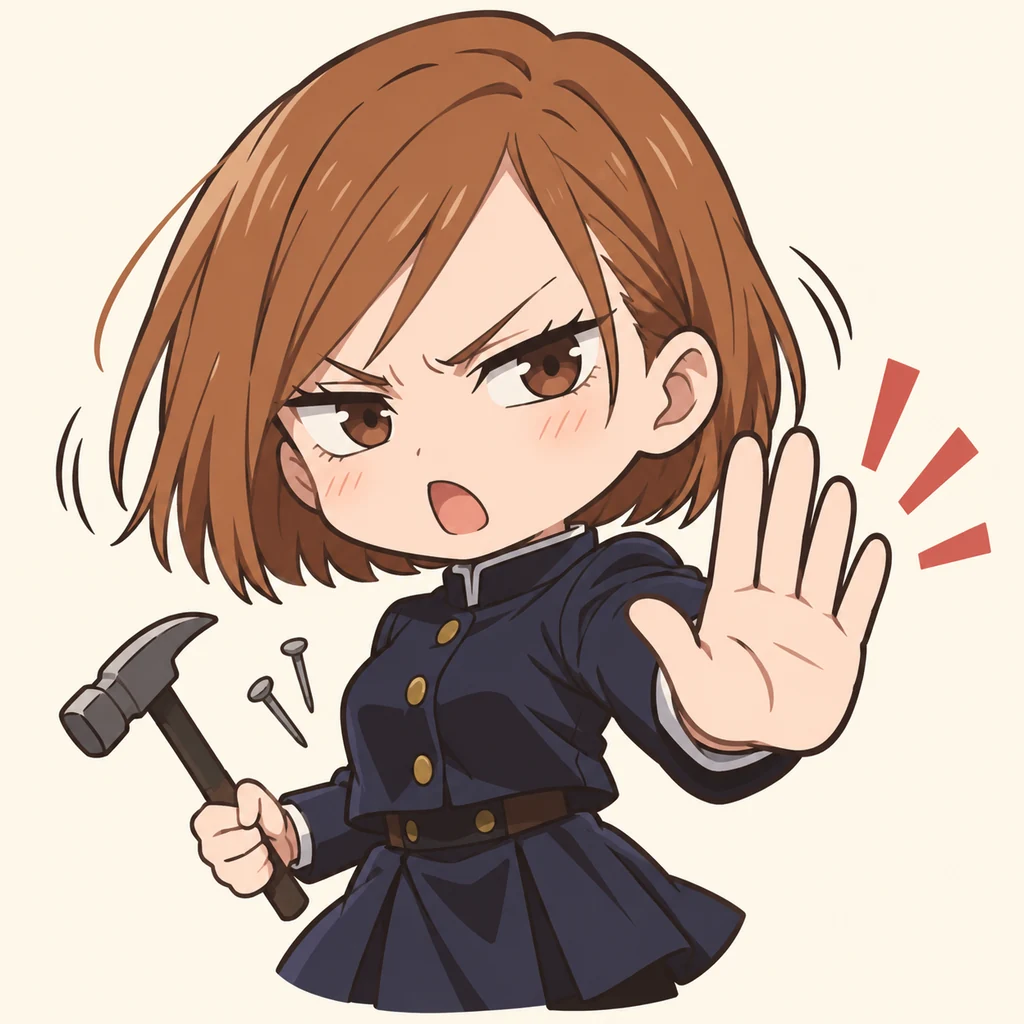 Nobara Kugisaki 表情包 8