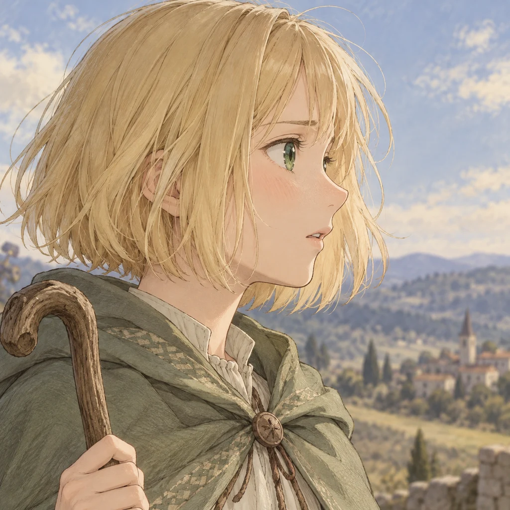 Norah Arendt AI 辅助角色插画
