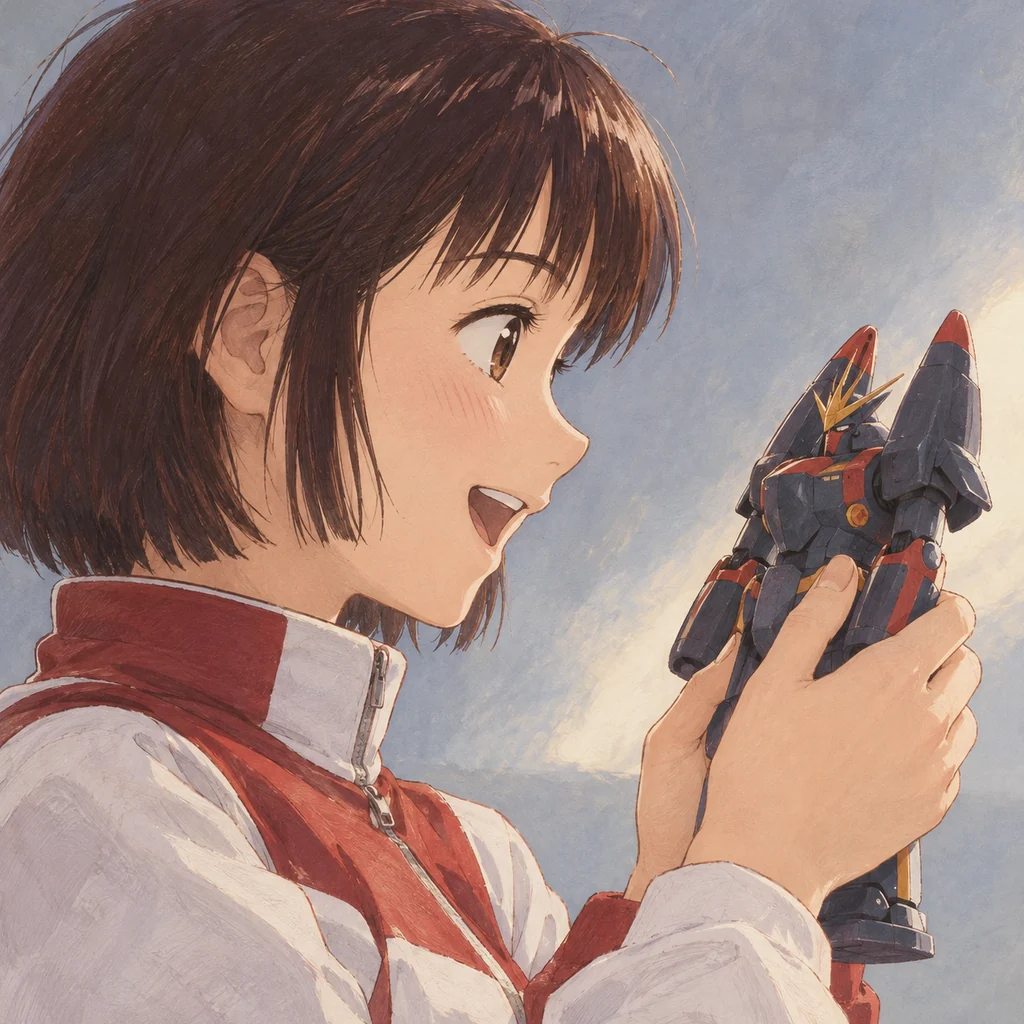 Noriko Takaya AI 辅助角色插画